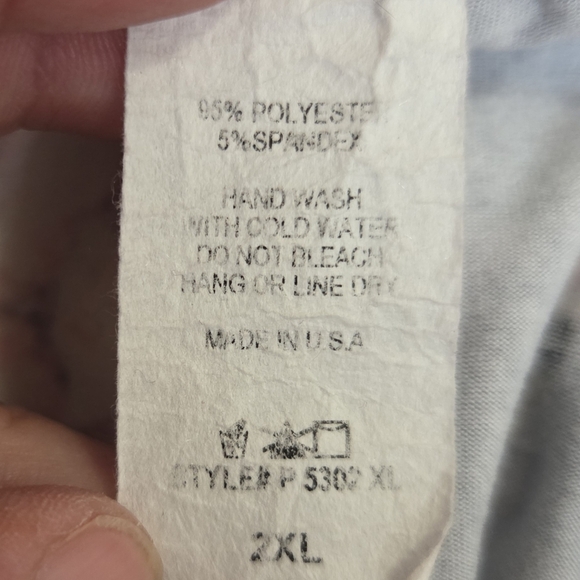 Acting Pro Floral Pull On Boot Cut Pants - Blue and Pink Size Med - Picture 4 of 5